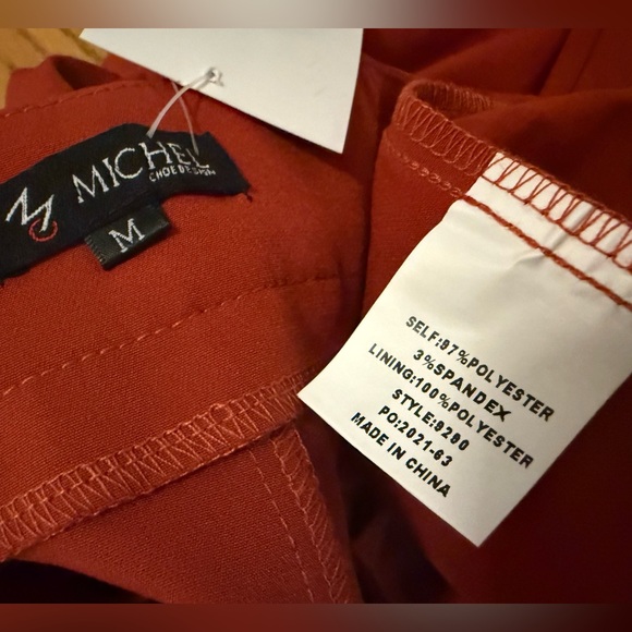 NWT Women's Suit 2 Piece Set Office Blazer and High Waist Pants Dressy Outfit - Picture 16 of 16